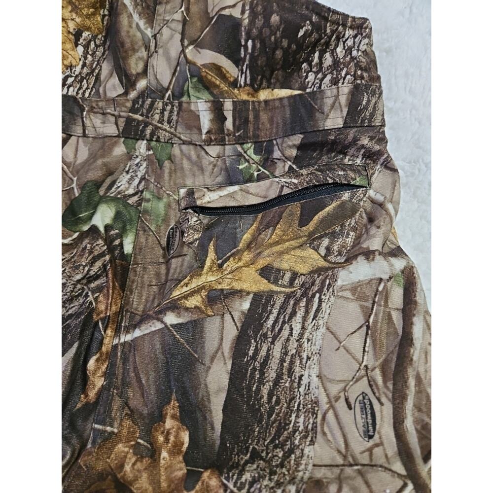 Field and Stream Youth Hunting Overalls Size Medium Insulated Real Tree Great - Picture 9 of 16
